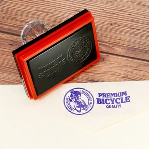 Größte Größe Professionelles Rechteckiges fotoempfindliches Stempel,Persönliches Siegel,Hochzeitsstempel(50x80mm)