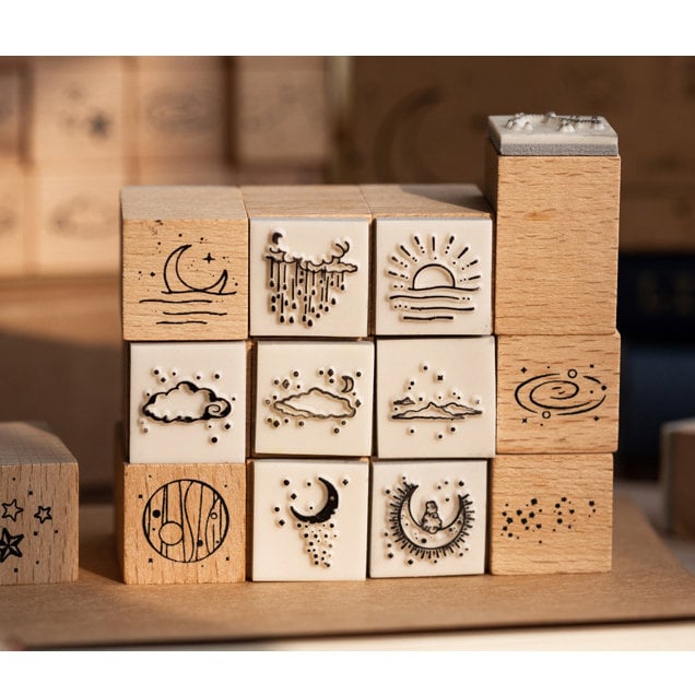 Garden Wooden Stamp Set - House of Marbles US