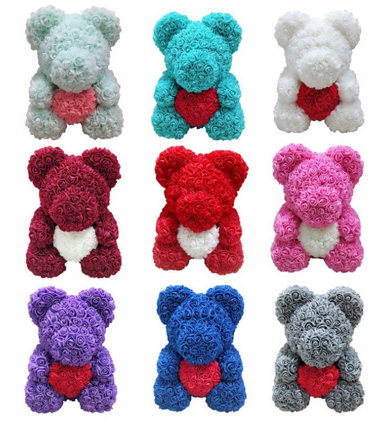 etsy rose bear