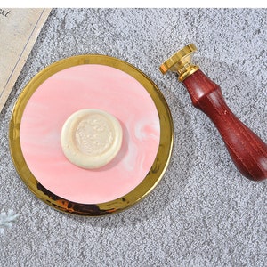 Fire Lacquer Seal Stripping Template Wax Seal Stripping Tool Wedding Carte de vœux Wax Sealing Accessoires