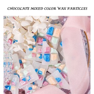 Cuentas de sello de cera de chocolate, 12 colores para sello de cera, cuentas de cera para sellos, sello de cera de invitación, kit de sello de cera, sellado de cera de boda / carta
