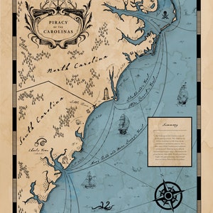 Carte pirate des Carolines