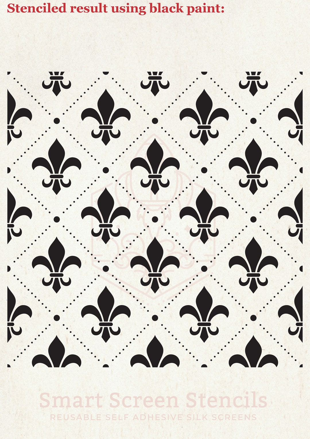reusable-silkscreen-fleur-de-lis-pattern-screen-print-stenciling-damask-design-clay-silk-screen-etching-on-glass-customized-stencil-etsy-finland