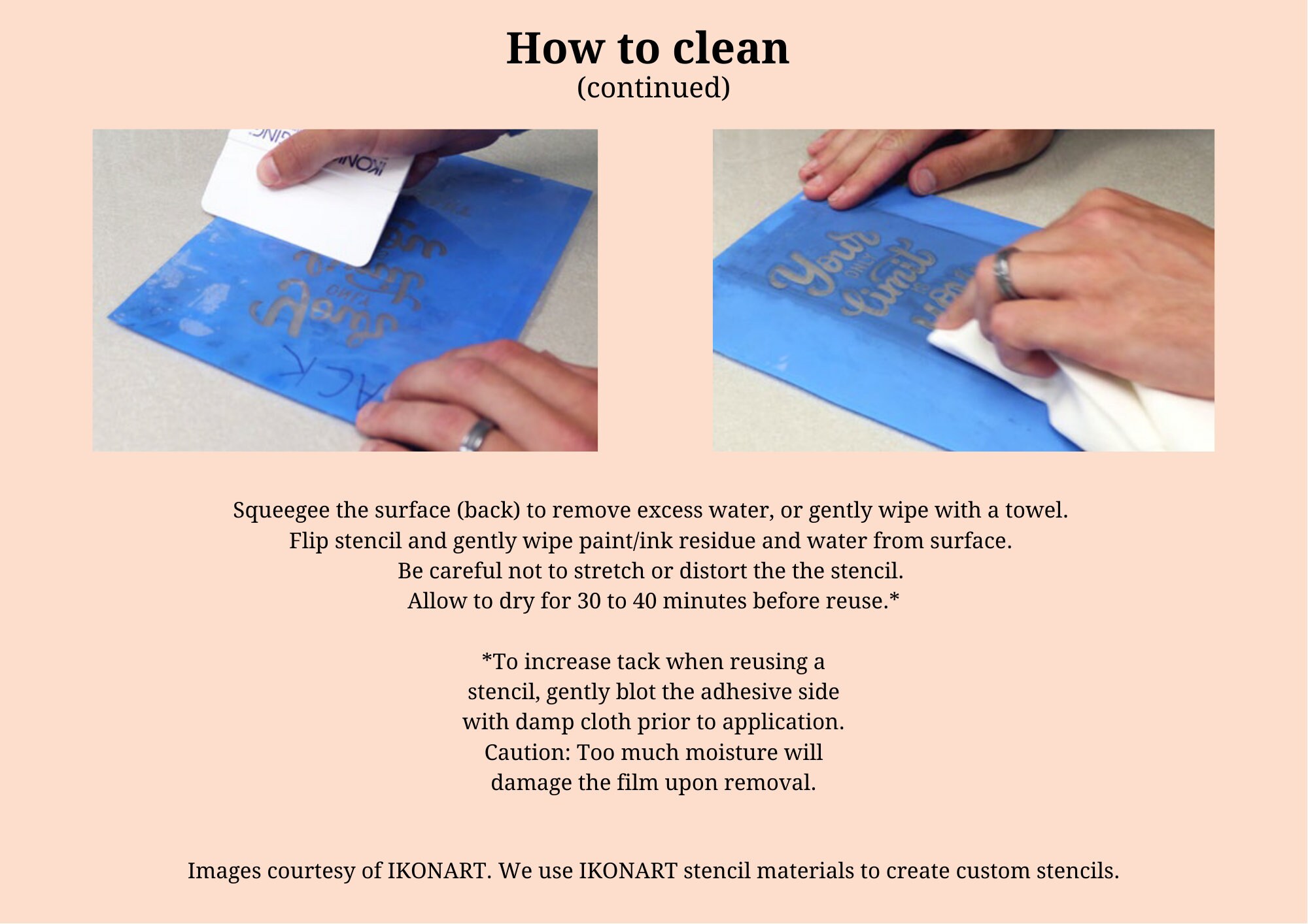 2 Plantillas Autoadhesivas Para Serigrafía: Sol, Reutilizables, De