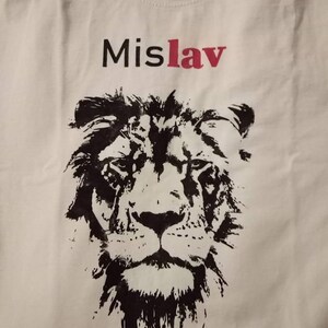 Hand drawn Lion's Head SilkScreen Stencil Reusable, Seamless Canvas, Cards, Glass, Ceramics, Wall, Fabric, Wood, Clay, Textile, Signs image 5