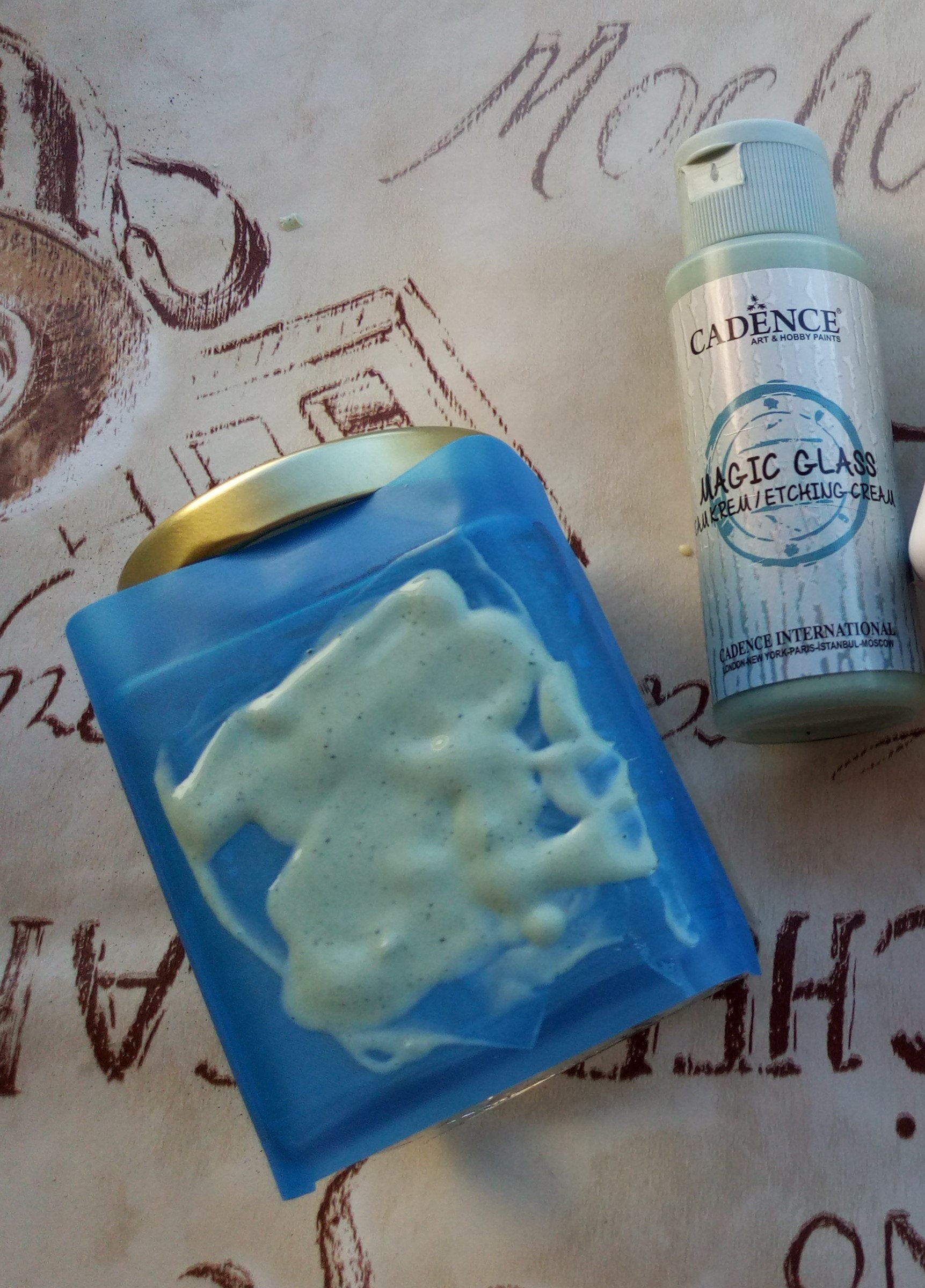 Cadence Magic Glass Etching Cream 59ml Permanently Etch Etsy UK