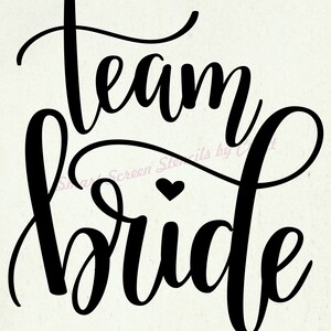 Team Bride 2 SmartScreen Stencil - Riutilizzabile, Autoadesivo - Tela, Carte, Vetro, Ceramica, Pareti, Tessuto, Legno, Plastica, Metallo