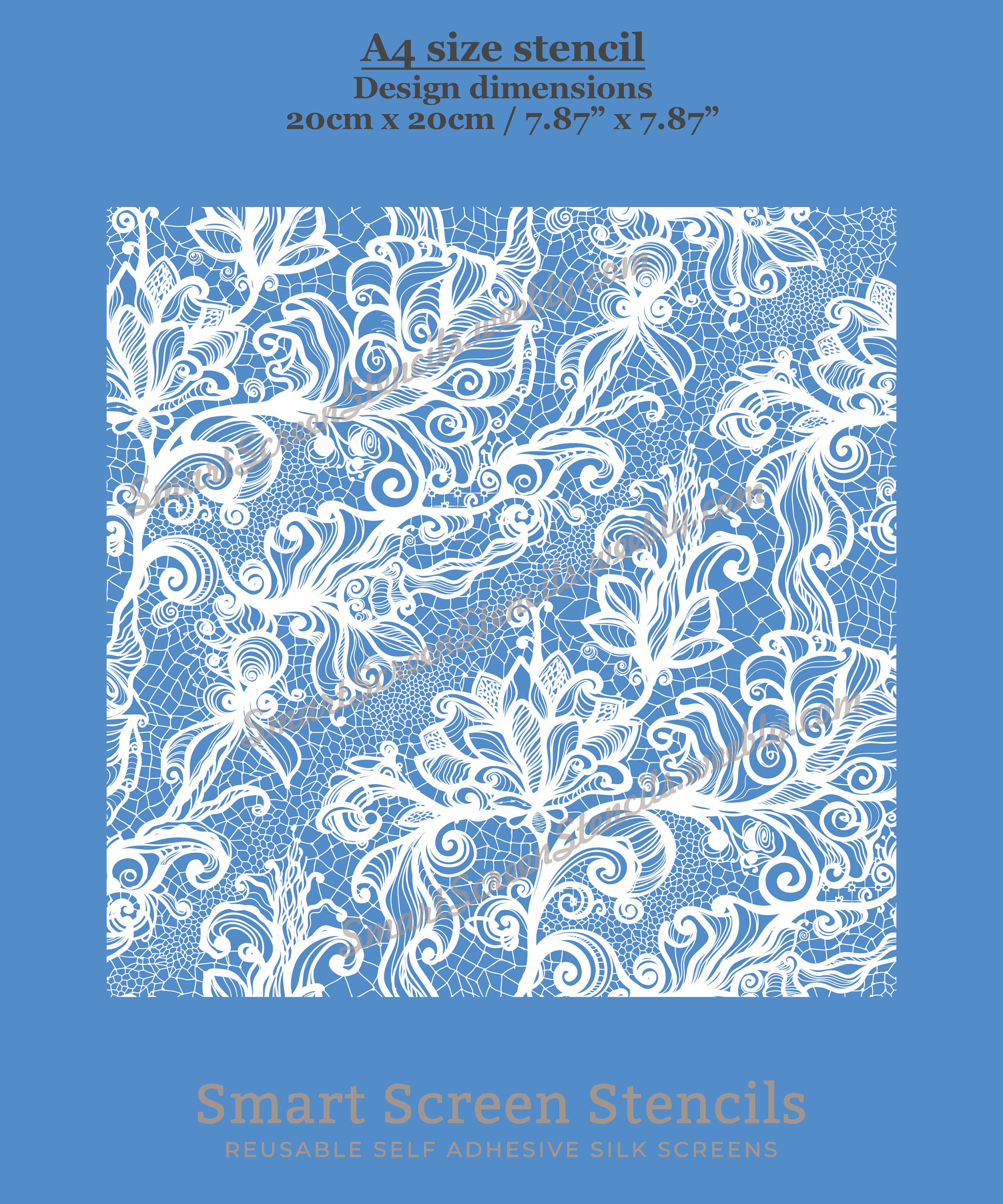 thumbnail image 2 of DIY Silk Screen Printing Stencil – For Garment, Ceramic, Tile, Glass, Wood, Fabric 2 of 6