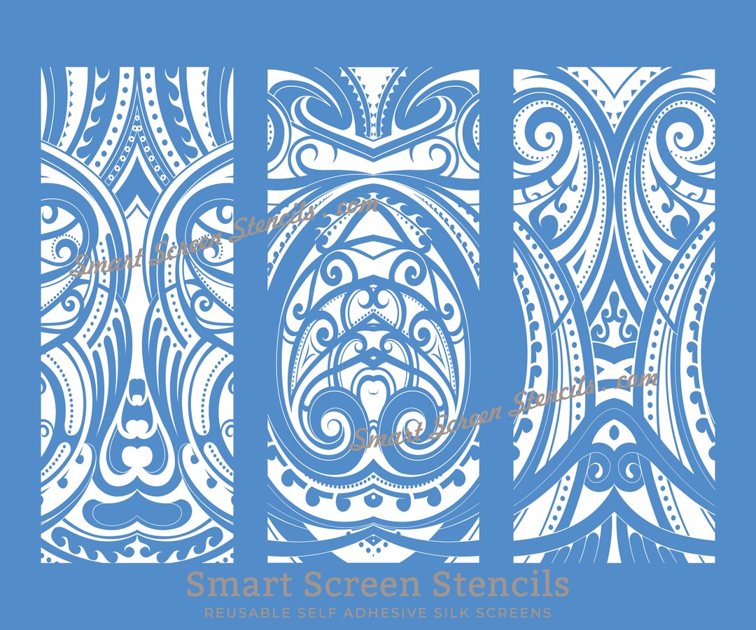 Silk Screen Stencils, Reusable Self-adhesive Silk Screen Printing