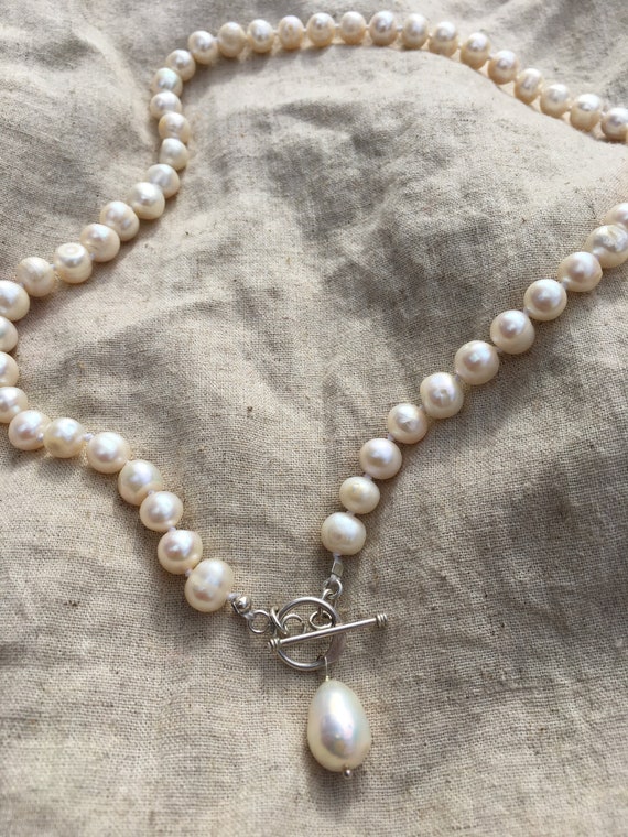 Baroque Freshwater Pearl Necklace Choker