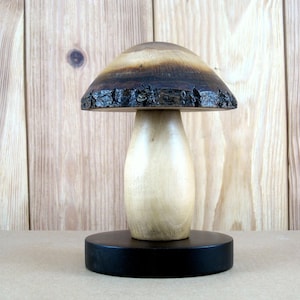 Rustic Handmade Wooden Mushroom - Inspired by Nature