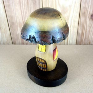 Woodland Mushroom Cottage - Handmade Nature-Inspired Decor