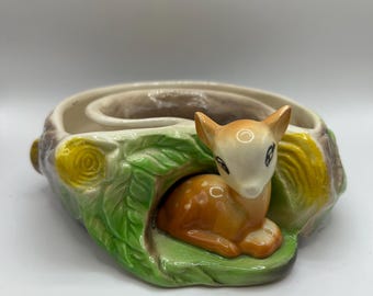 Fauna Posy Vase - baby deer collectible