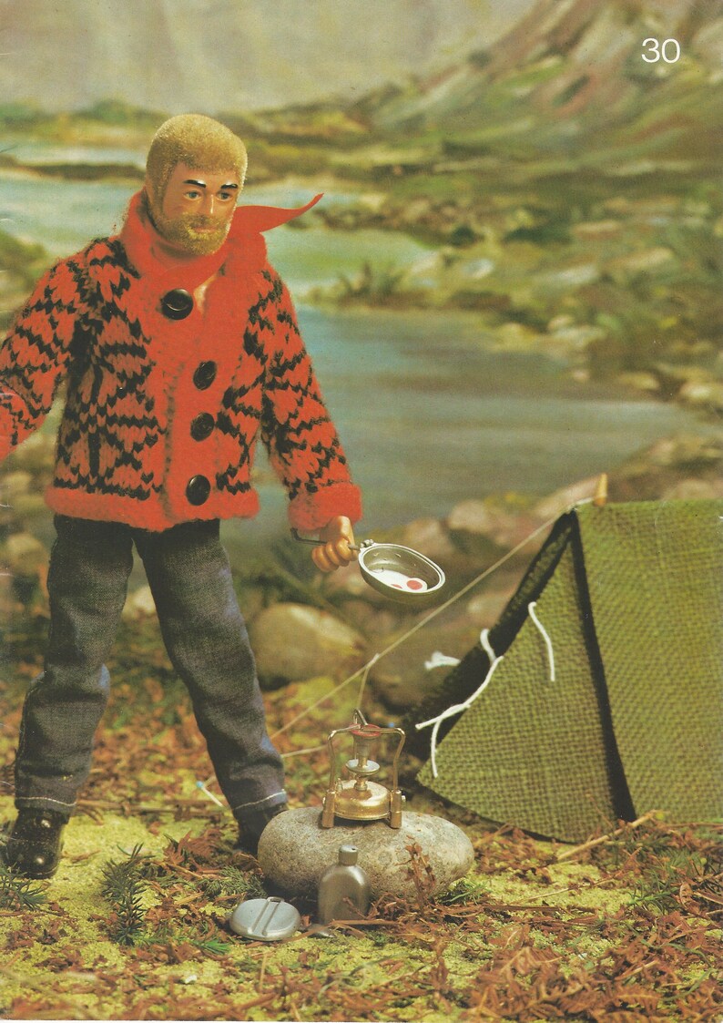 PDF Dolls Knitting Patterns Action Man Sindy Tiny Tears and Etsy UK