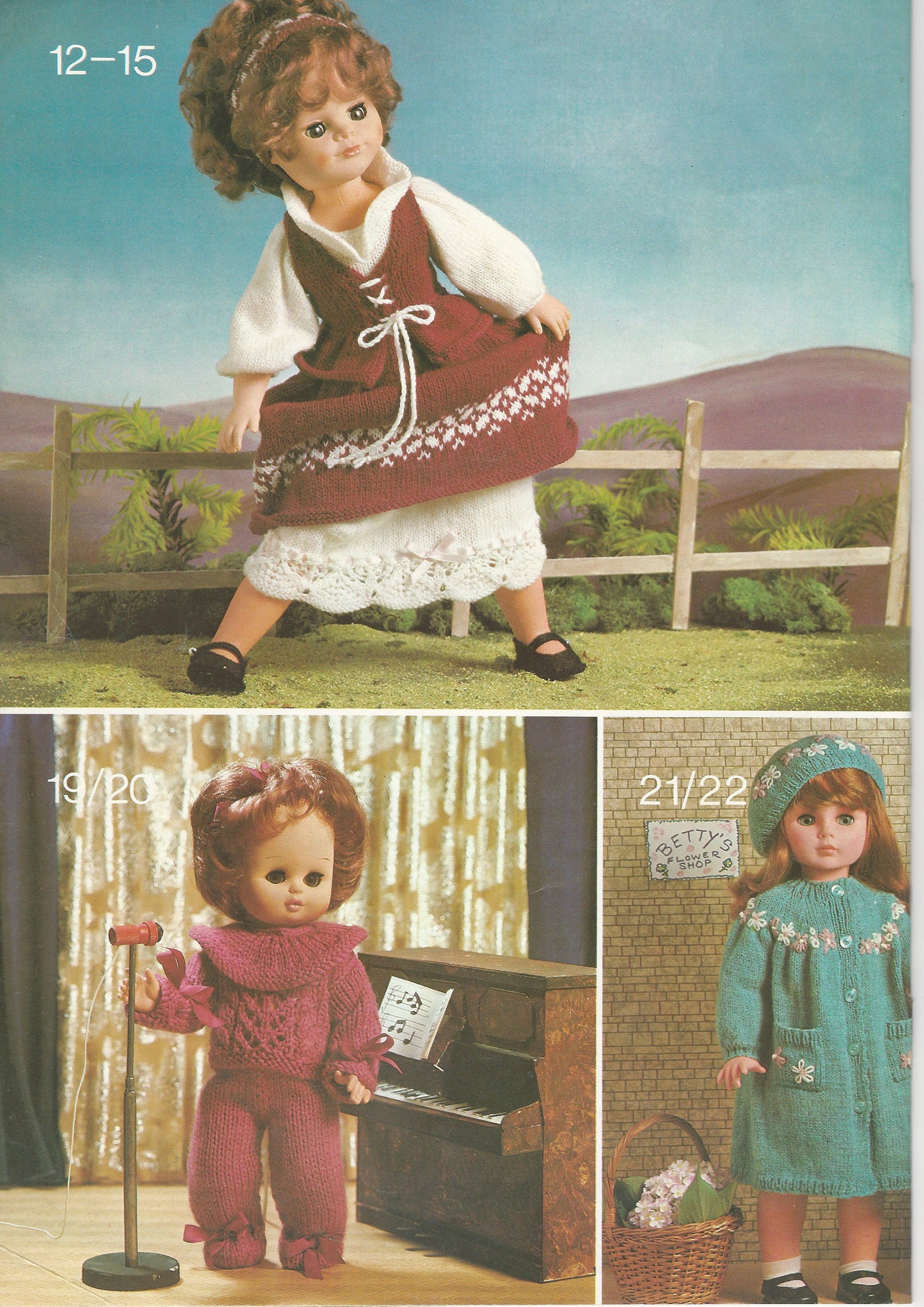 PDF Dolls Knitting Patterns Action Man Sindy Tiny Tears and Etsy UK