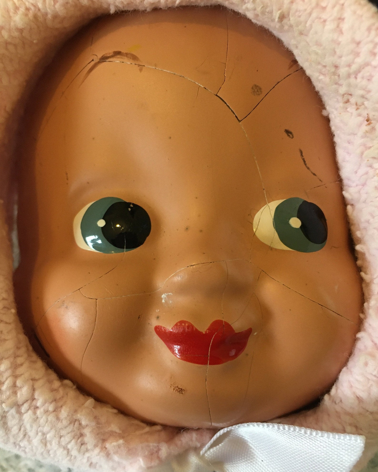 Vintage Trudy Doll Baby 3 Faced Doll Bisque Head Soft Body Etsy