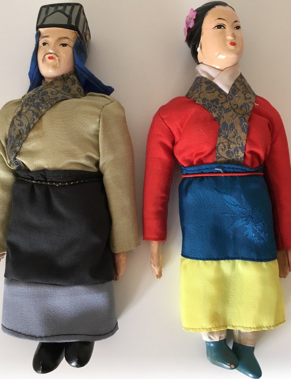 vintage chinese dolls