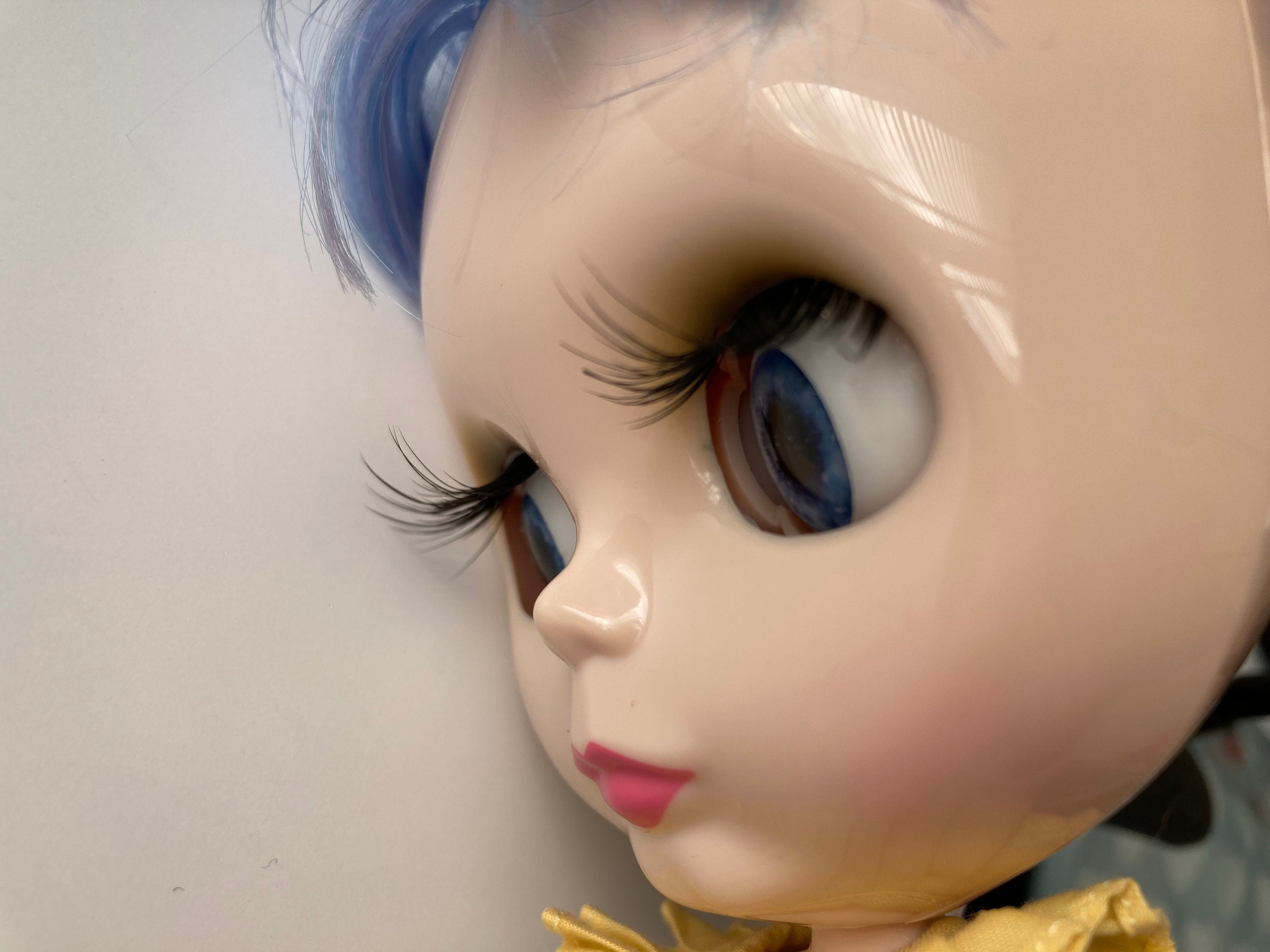 Blythe Doll Eyelashes Black Long Full Lashes Eyelashes for Etsy