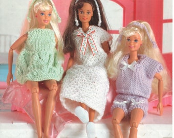 Vintage Barbie Dolls breipatroon Fashion Doll 11 inch PDF Instant Digitale Download Wendy 4630