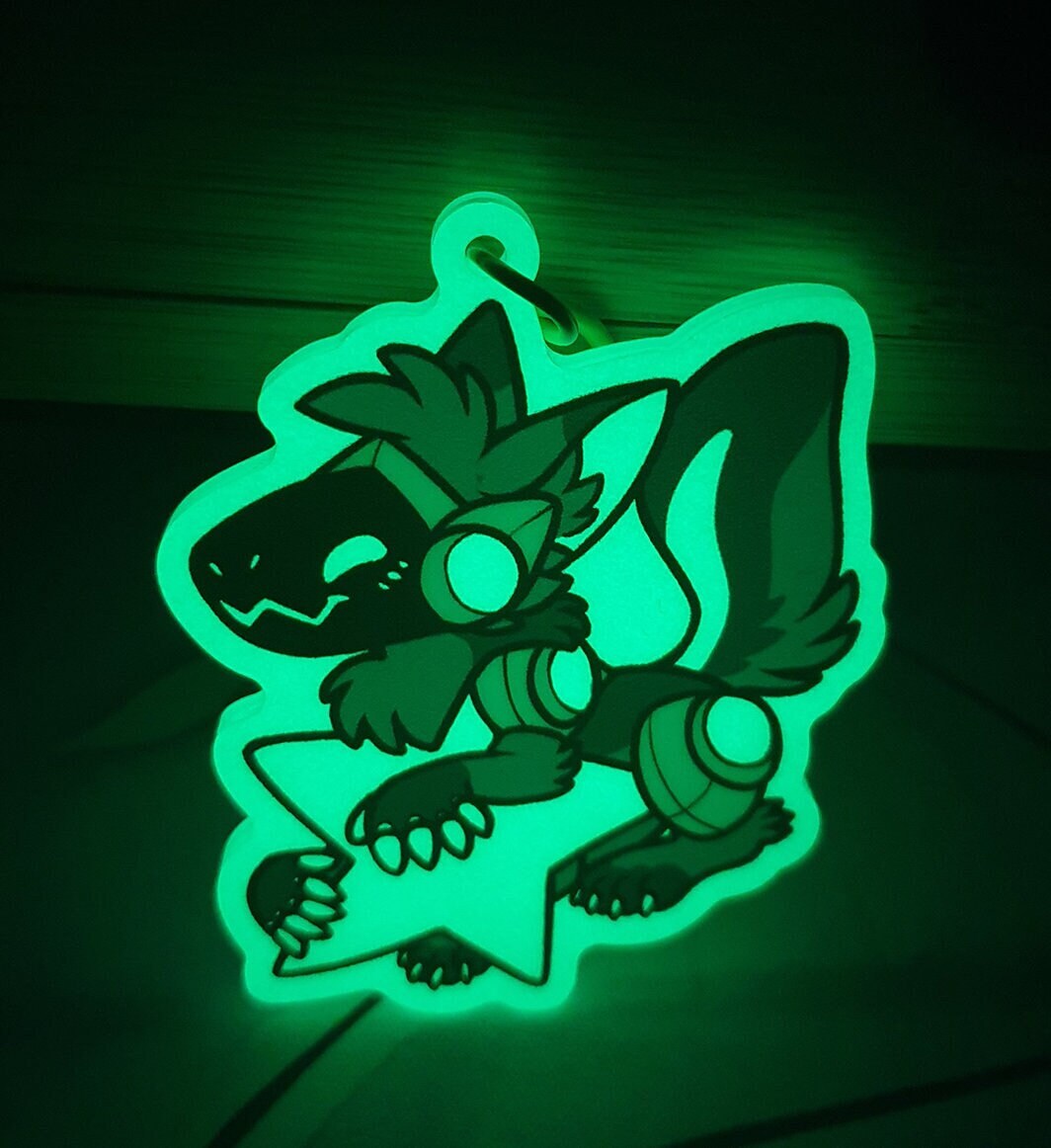 Protogen & Sergal MAGNET / BIG BADGE: Protogen is Not a 