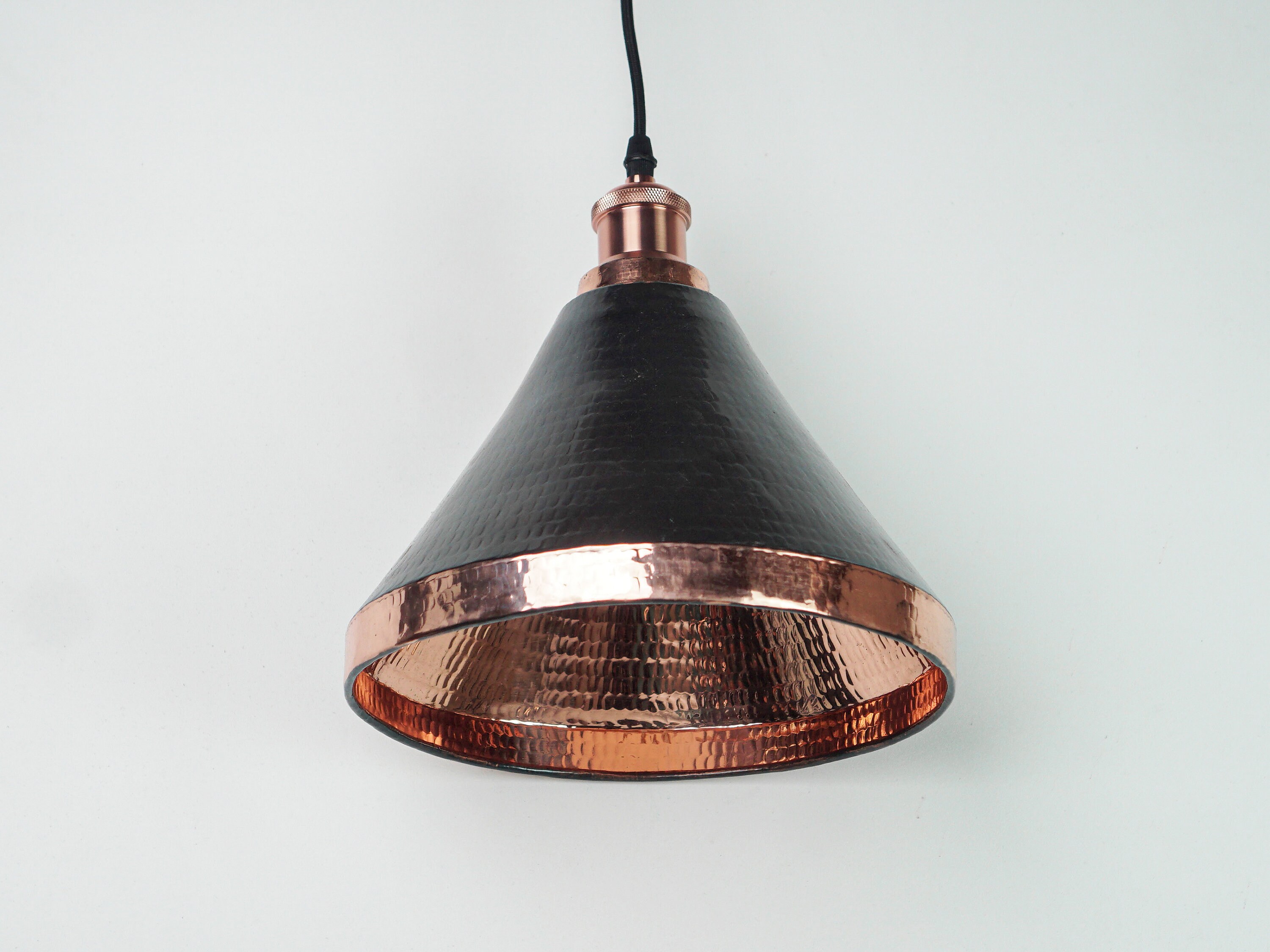 Black Copper Lampshade Only Copper Industrial Lighting Copper