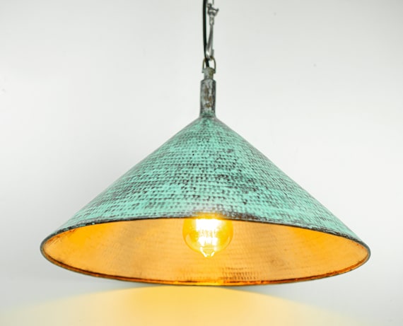 Hammered copper 2024 vanity light