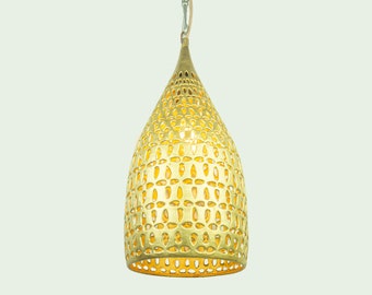 Antique Brass Pendant Light - Brass Kitchen Pendant Light - Kitchen Light fixture - Brass Pendant Lamp - Brass Industrial lampshade