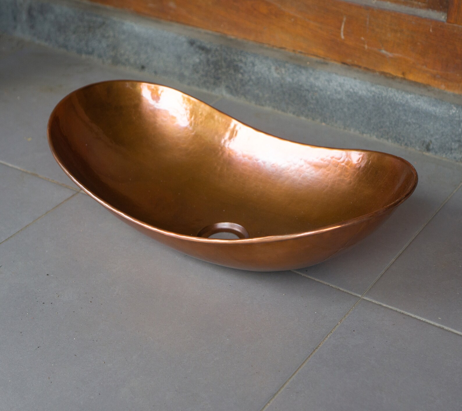Copper Sink Basin- Copper Bathroom Vanity Sink - Copper Sink Kitchen ...