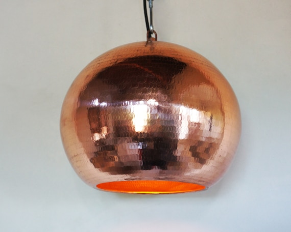 Brushed copper on sale light fixtures