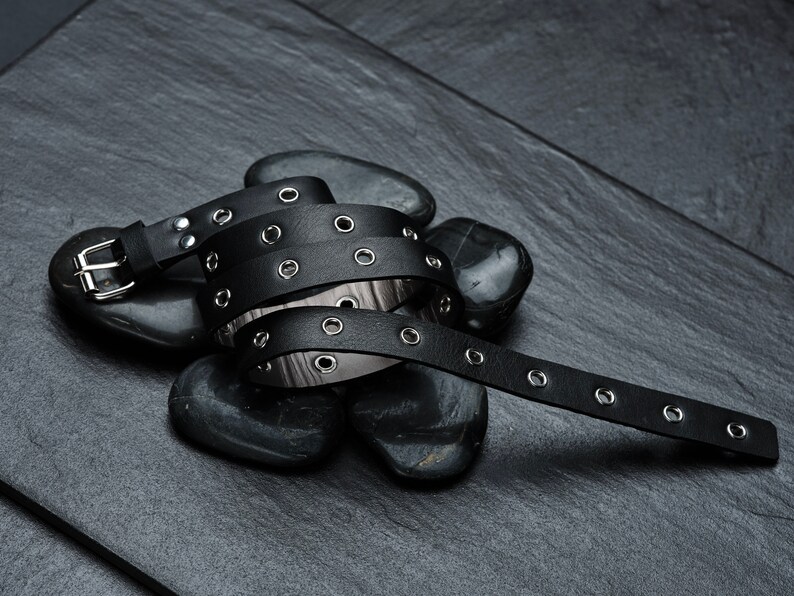 Slim Leather Belt for Dress Classic Leather Black Belt HAYA Black Leather Jeans Belt Women Leather Belt Black Waist Belt