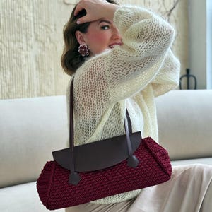 Luxury Crochet Bag Pattern | Chic Crochet Handbag Tutorial | Premium Purse PDF | Milano Bag Pattern