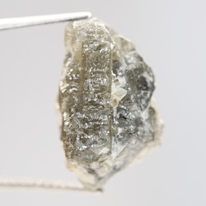 9.59 Ct, 16.0 X 10.2 X 8.5 MM, Grey Color Raw Uncut Diamond Natural Loose Rough Diamond, Raw Diamond Jewelry, Earth Mine Stone, Gifts, R2322