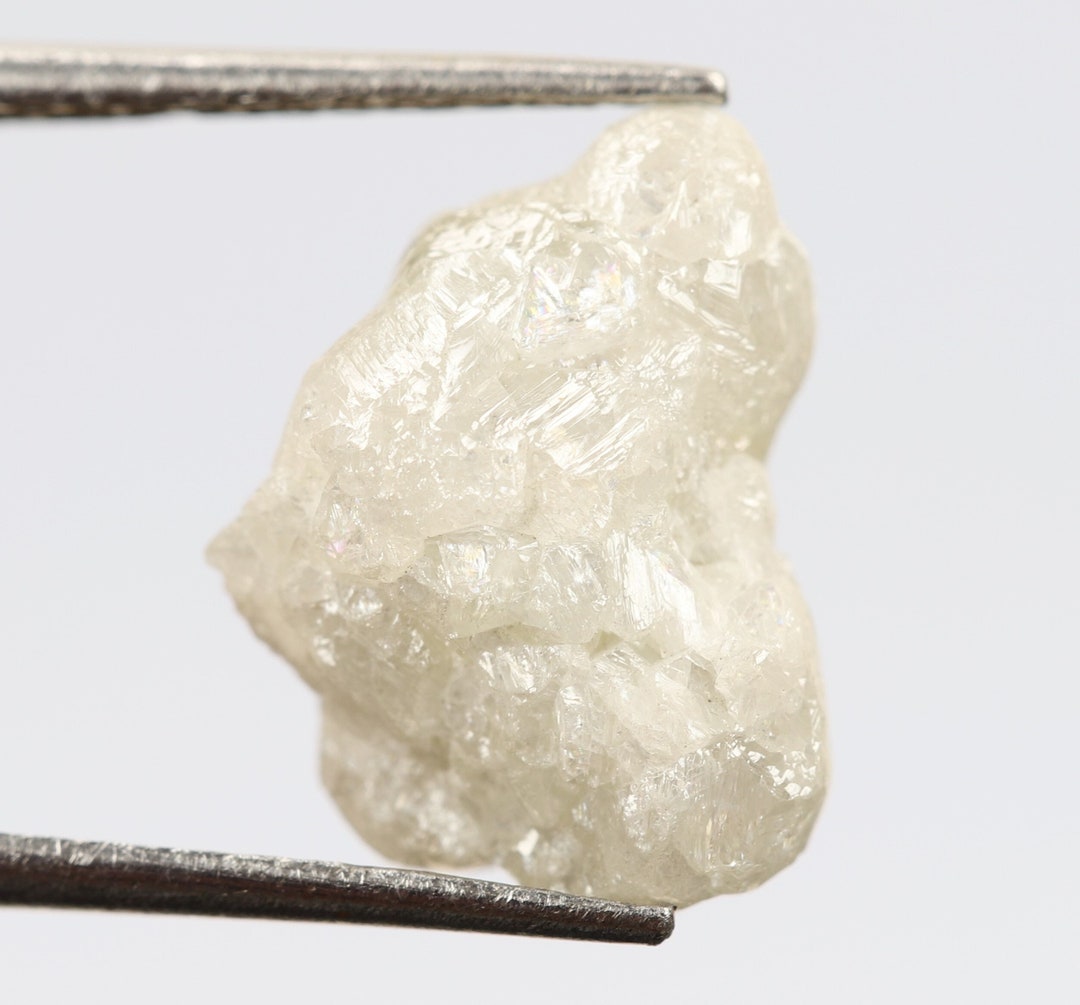 4.37 Ct, 11.2 C 8.3 X 6.8 MM, White Color Raw Uncut Diamond