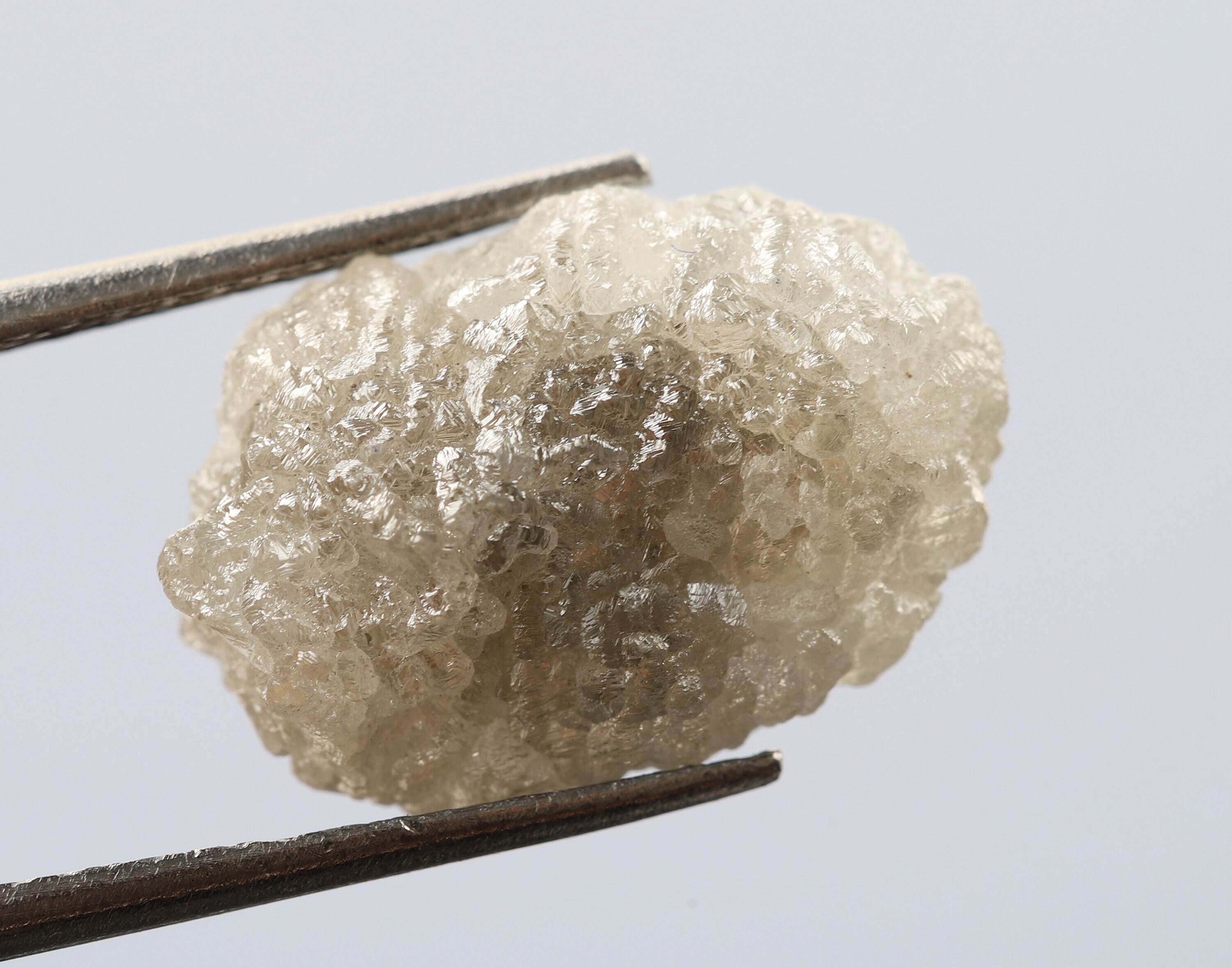 5.97 Ct, 13.5 X 9.2 X 6.1 MM, Grey Color Raw Uncut Diamond Natural