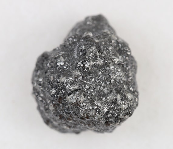 16.9 Ct, 15.5 X 13.3 X 12.0 MM, Black Color Raw Uncut Diamond