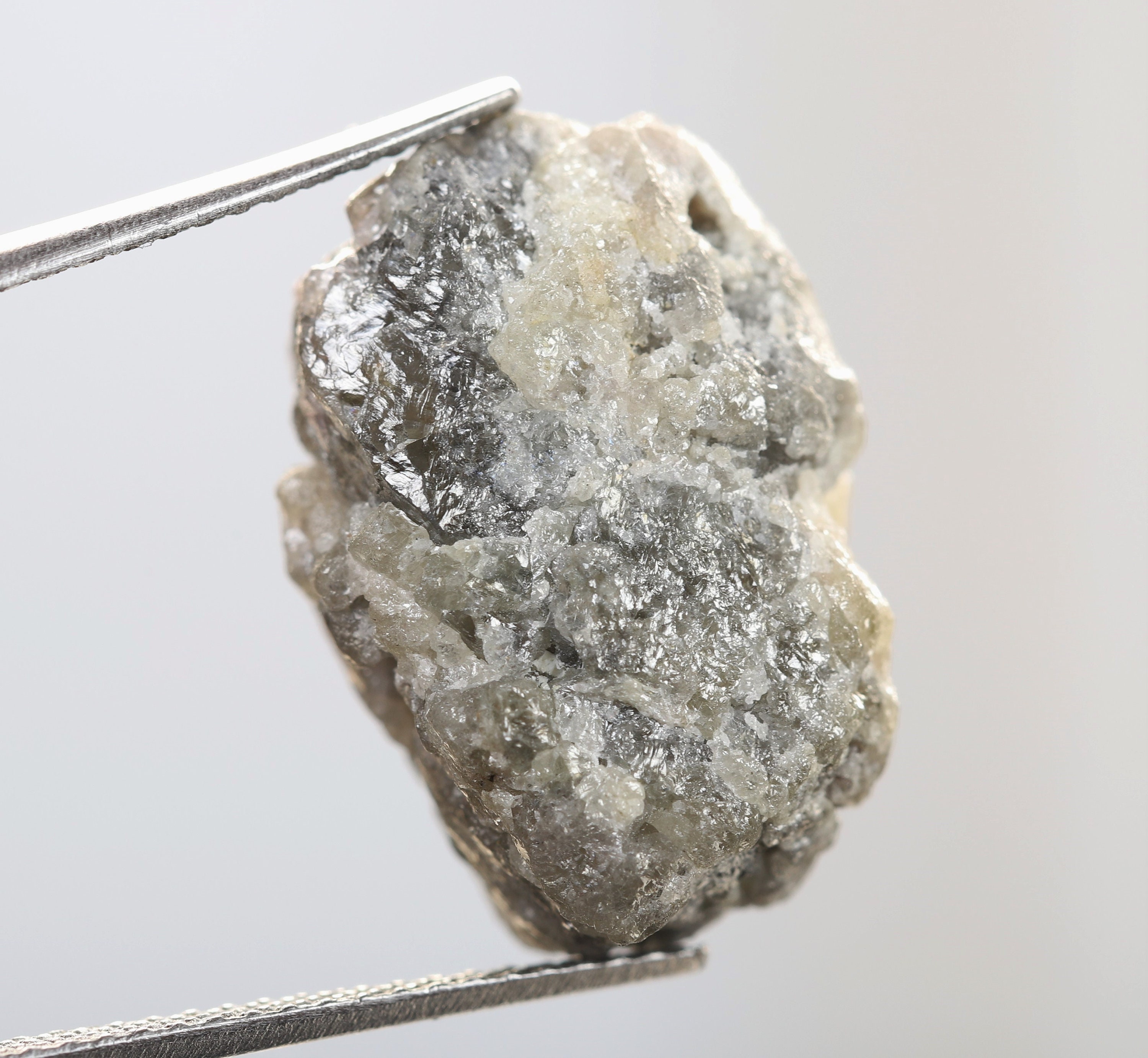 20.71 Ct, 17.5 X 12.3 X 12.1 MM, Grey Green Color Raw Uncut