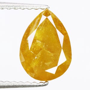 1.88 Ct, 8.5 X 6.1 X 4.7 MM, Pear Shape Fancy Orange Color Natural Loose Beautiful Diamond | Engagement Ring | Celestial Diamond | R3900