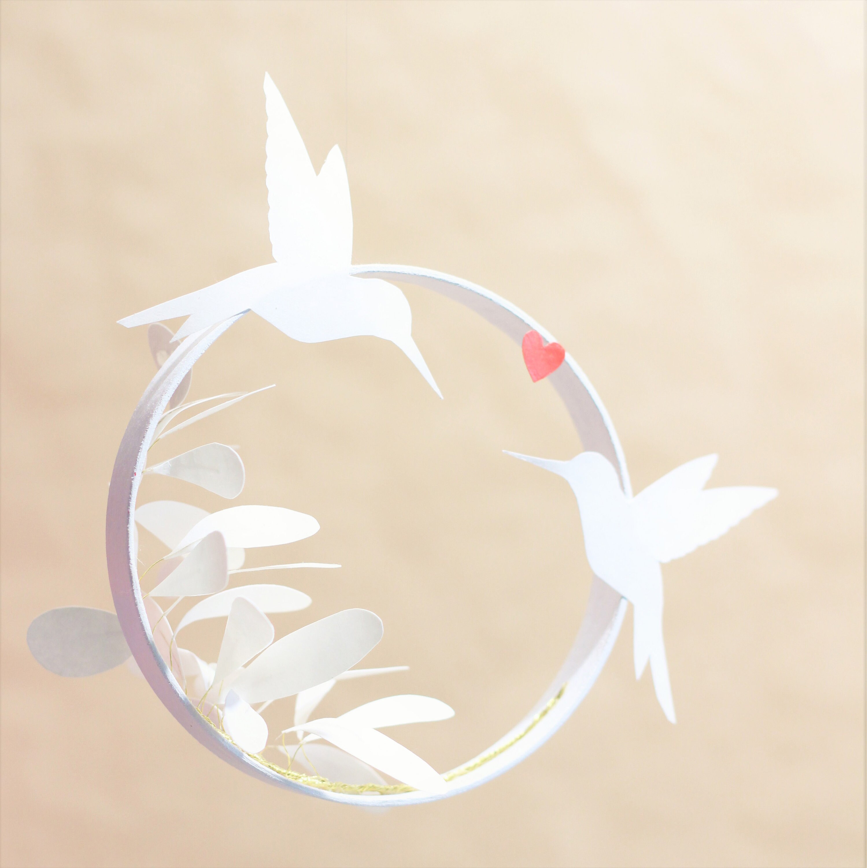 L'envol Amoureux - Suspension Mobile