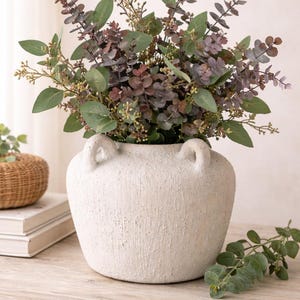 Decorative Urn Vase with Handles