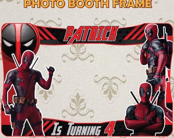 Deadpool Party Supplies Etsy