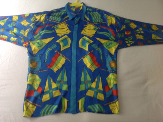 Versace silk shirt