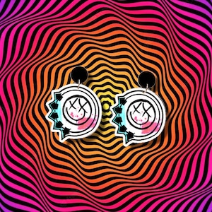 BLINK poppunk nieuwigheid oorbellen