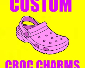 CUSTOM CROC CHARMS