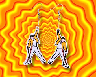 Freddie-oorbellen – Sieraden voor rockfans uit de jaren 80