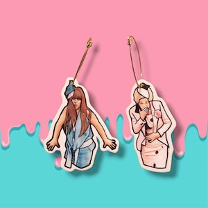 Boucles d'oreilles MÈRES PISSÉES