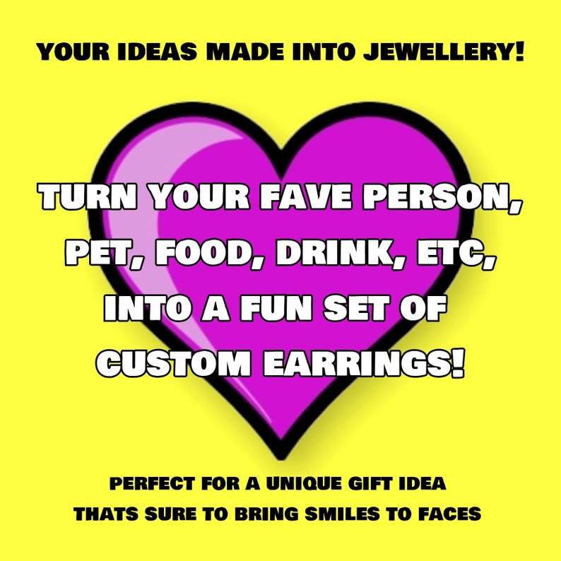 Custom earrings & accessories image 2