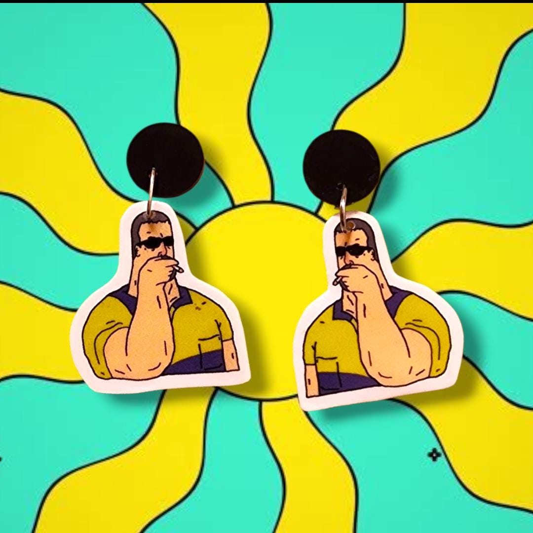 MIke Aussie Cartoon Schmuck, lustige TV Show Geschenk, Stoner Bogan Comedy  Accessoire - Etsy Österreich, image size:1080x1080