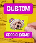 Custom Croc Charms – Personalized Shoe Accessories, Funky Croc Decorations, Unique Gifts for All Ages product logo
