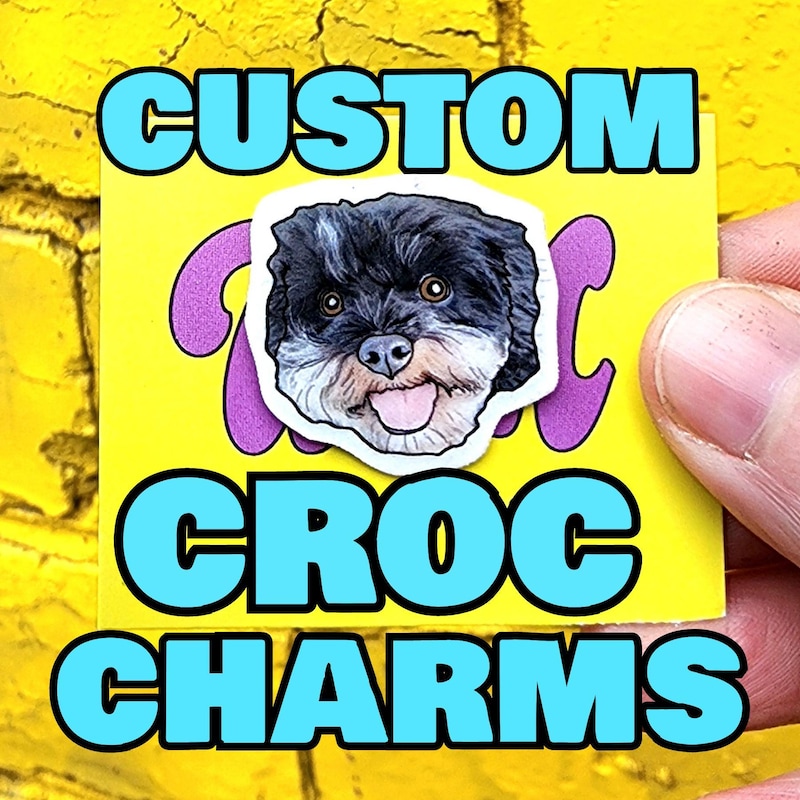 custom croc pins