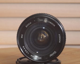 Vivitar Zoom PK (Pentax) 28-50mm f3.5-4.5 lens
